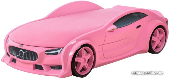 

Кровать-машина Futuka kids Neo Вольво 180x80 (розовый)