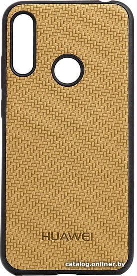 

Чехол для телефона EXPERTS Knit Tpu для Huawei Y6 Prime (2018)/Honor 7C (золотой)