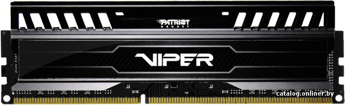 

Оперативная память Patriot Viper 3 Black Mamba 4GB DDR3 PC3-12800 (PV34G160C0)