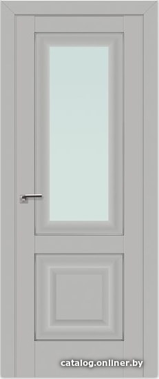 

Межкомнатная дверь ProfilDoors 28U 70x200 (манхэттен/мателюкс матовое серебро)