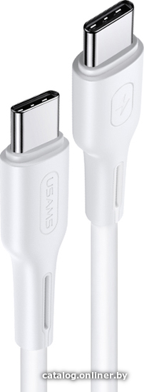 

Кабель Usams U43 USB Type-C - USB Type-C US-SJ459 (белый)