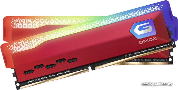 

Оперативная память GeIL Orion RGB 2x8GB DDR4 PC4-25600 GOSR416GB3200C16BDC