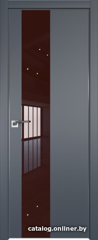 

Межкомнатная дверь ProfilDoors 5E 90x200 (антрацит/стекло коричневый лак)