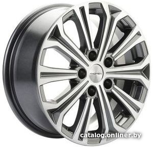 

Литые диски Khomen KHW1610 16x6.5" 5x108мм DIA 63.3мм ET 50мм Gray-FP