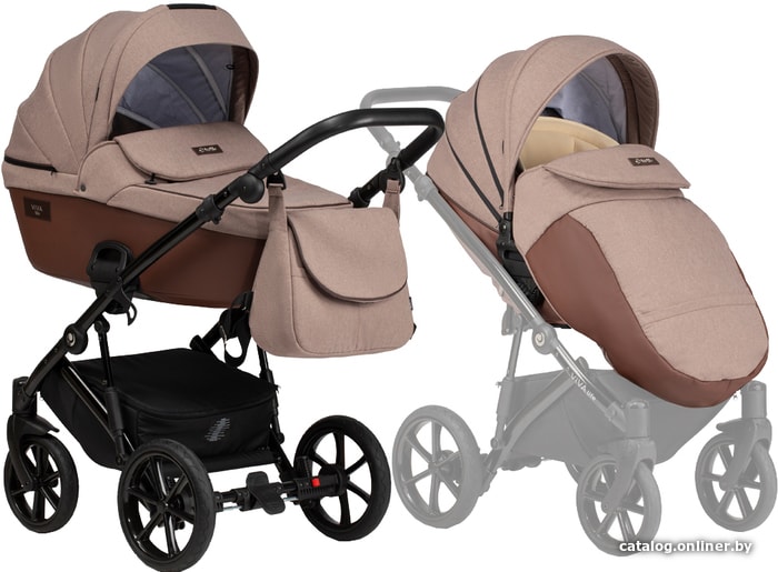 

Универсальная коляска Tutis Viva Life 2020 (2 в 1, 078 deep taupe)