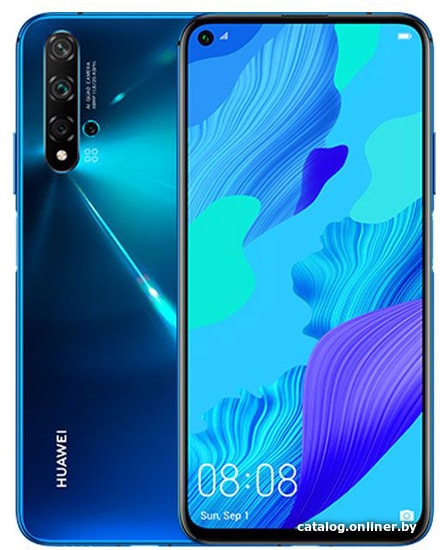 

Смартфон Huawei Nova 5T YAL-L21 6GB/128GB (глубокий синий)