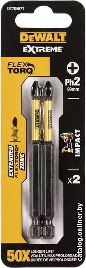

Набор бит DeWalt DT70567T-QZ