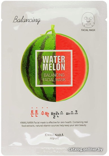 

Welcos Маска для лица Kwailnara Watermelon Balancing Facial Mask