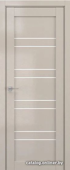 

Межкомнатная дверь Юркас Deform V15 80x200 (стоун вуд/стекло lacobel белый лак)