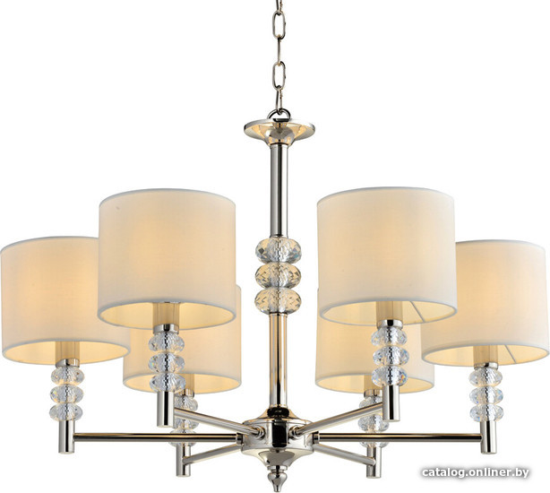 

Подвесная люстра Escada Telford 1167/6S E14*40W Nickel