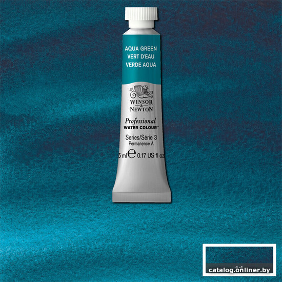 

Акварельные краски Winsor & Newton Professional 102697 (5 мл, вода зеленая)