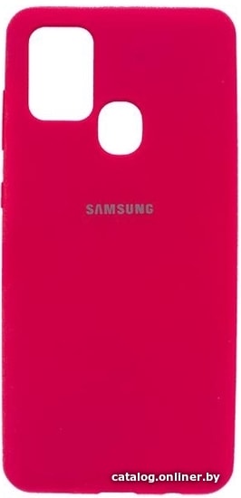 

Чехол для телефона EXPERTS Cover Case для Samsung Galaxy M31 (неоновый-розовый)