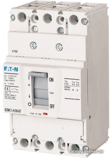 

Выключатель автоматический Eaton BZMC1-A32-BT 32A 3P 36кА 131259