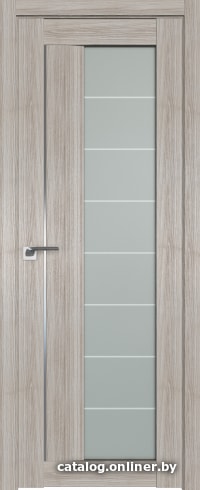 

Межкомнатная дверь ProfilDoors Модерн 47X 80x200 (капучино мелинга/стекло varga)