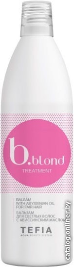 

Бальзам Tefia Бальзам для волос Bblond Treatment для светлых волос 1000 мл