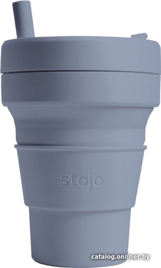 

Многоразовый стакан Stojo S2-STE-C (сталь, 0.47 л)