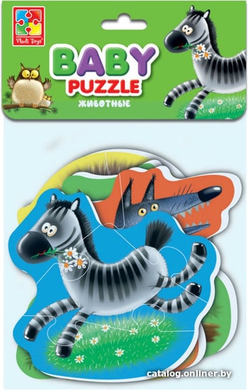 

Мозаика/пазл Vladi Toys Животные VT1106-65