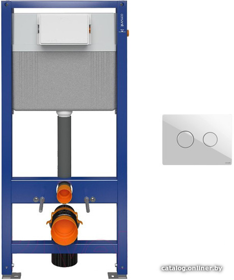

Инсталляция для унитаза Cersanit Aqua 52 S97-062 + P-BU-ACN-CIR-PN/Wh/Gl