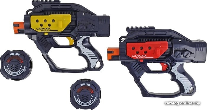

Набор игрушечного оружия Lazer Mad Экстрим 2 бластера, 2 мишени 86871