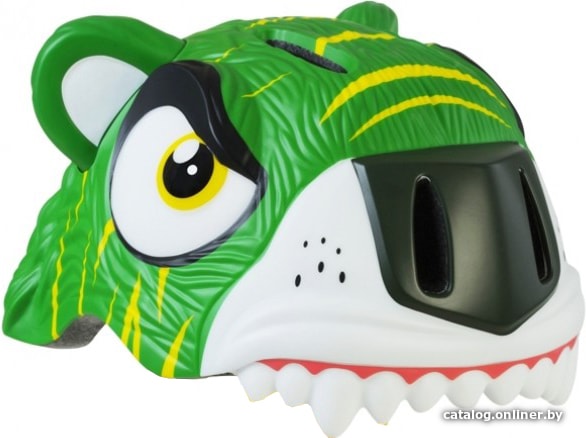 

Cпортивный шлем Crazy Safety Green Tiger (S, зеленый)