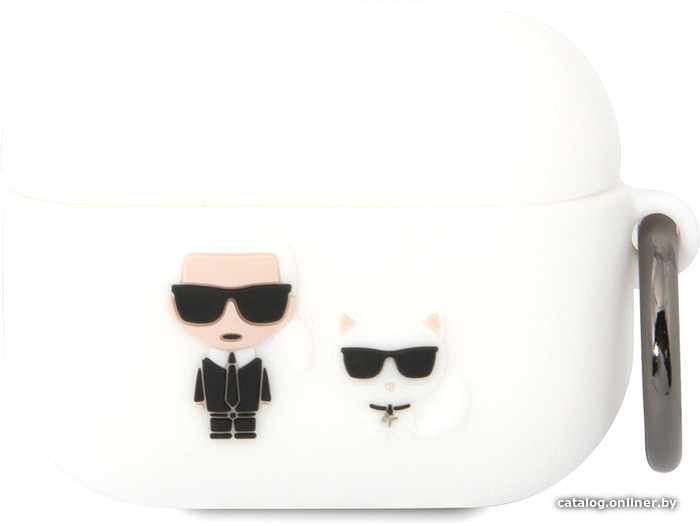 

Чехол CG Mobile Karl Lagerfeld для AirPods 3 KLACA3SILKCW (белый)