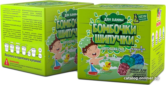 

Набор для опытов Висма Бомбочки-Шипучки. Цветущий сад 732