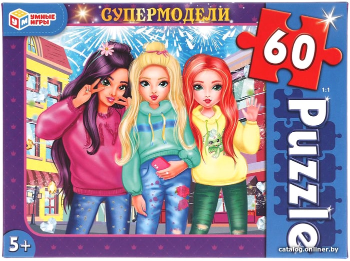 

Пазл Умные игры Супермодели (60 эл)