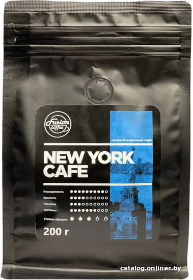 

Кофе Fusion Coffee New York Cafe зерновой 200 г