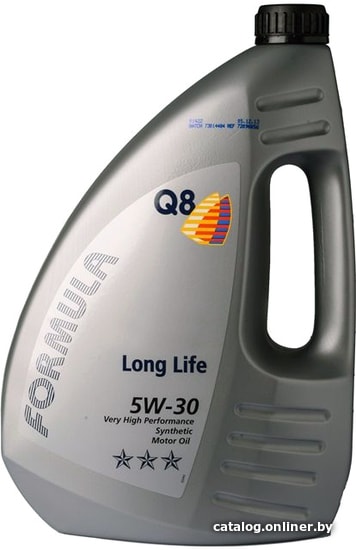 

Моторное масло Q8 Formula R Long Life 5W-30 4л