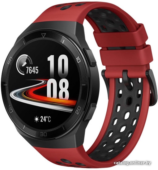 

Умные часы Huawei Watch GT 2e Sport HCT-B19 (черный/красный)