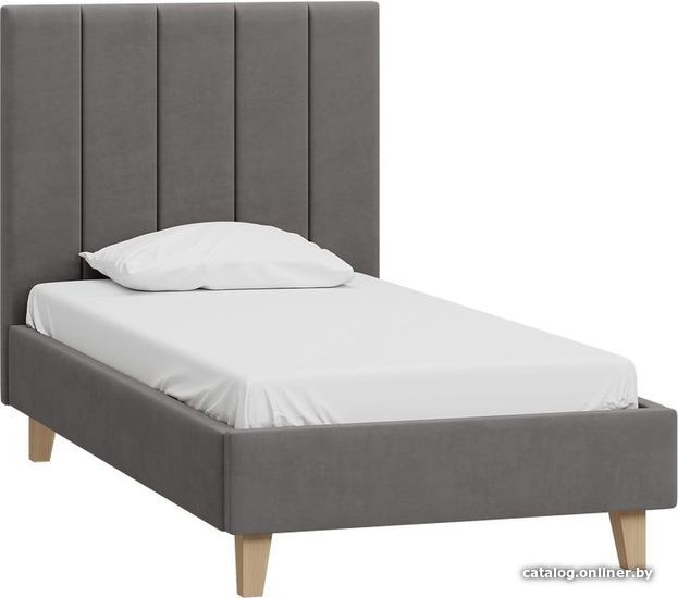 

Кровать Divan Скаун 90x200 (velvet grey)