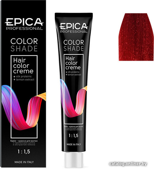 

Крем-краска Epica Professional Colorshade 7.66 русый красный интенсивный (100 мл)