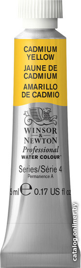 

Акварельные краски Winsor & Newton Professional №108 102108 (5 мл, кадмий желтый)