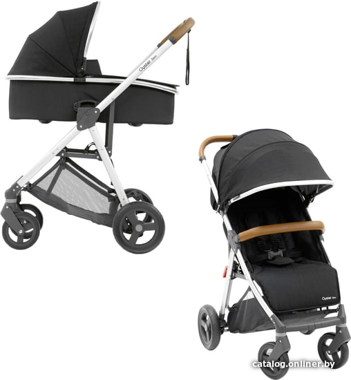 

Универсальная коляска Babystyle Oyster Zero (2 в 1, Ink Black)