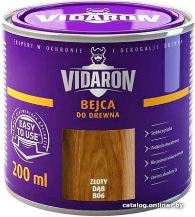 

Морилка Vidaron B06 0.2 л (дуб золотой)