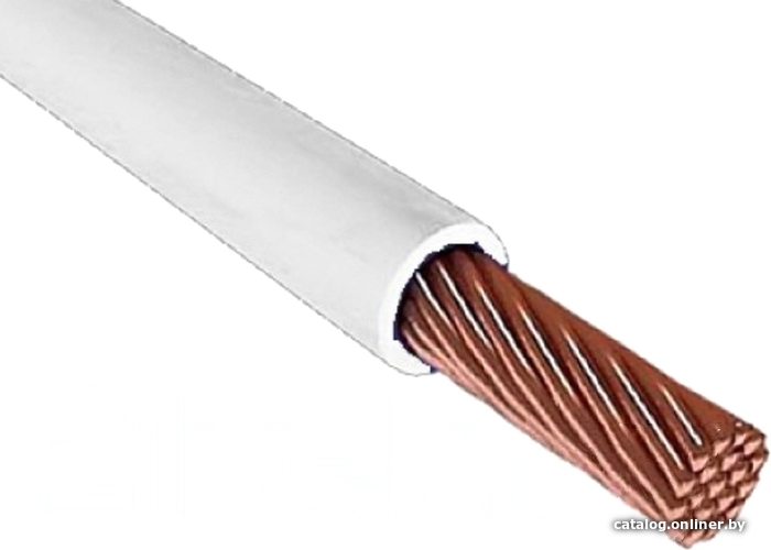 

Провод силовой Ecocable ПуГВ-1x2.5 (50 м, белый)