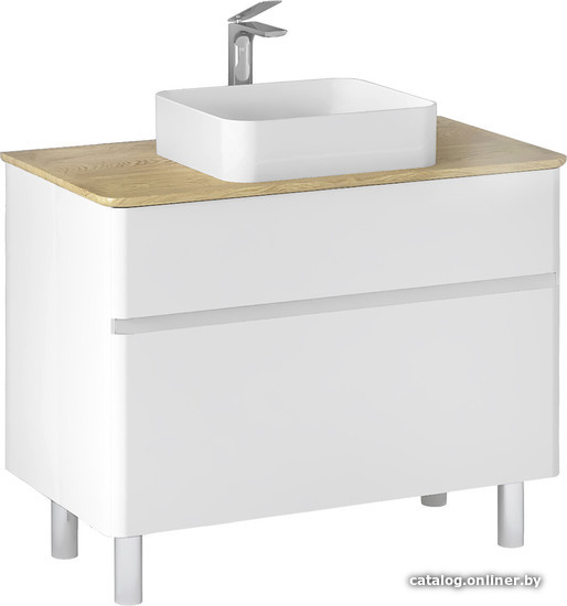 

Raval Тумба под умывальник Morelle 100 Mrl.01.100/N/W-W/RL