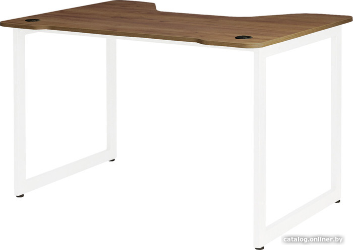 

Стол Millwood Лофт Будапешт ДТ-4 130x85x75 (дуб табачный Craft/металл белый)