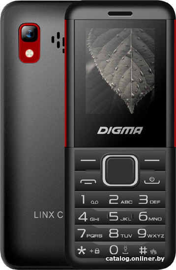 

Кнопочный телефон Digma Linx C171 (черный)