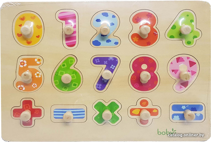 

Мозаика/пазл Boby Счет 1-9 BB0219