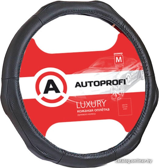 

Оплетка на руль Autoprofi AP-1020 BK (M) (черный)
