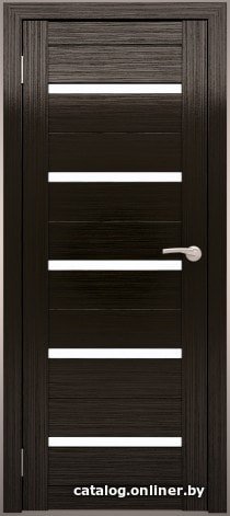 

Межкомнатная дверь Юни Амати М1 90x200 (венге/матовое стекло)