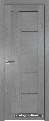 

Межкомнатная дверь ProfilDoors 2.10XN 70x200 (грувд серый, стекло графит)