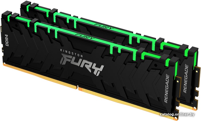 

Оперативная память Kingston FURY Renegade RGB 2x8GB DDR4 PC4-24000 KF430C15RBAK2/16