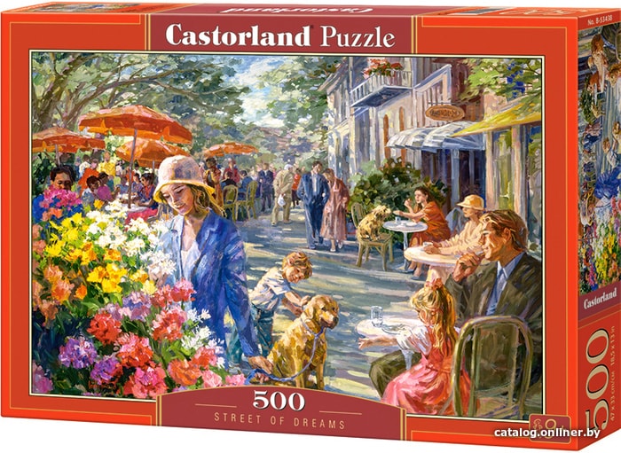 

Пазл Castorland Улица грез