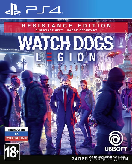 

Watch Dogs: Legion. Resistance Edition для PlayStation 4