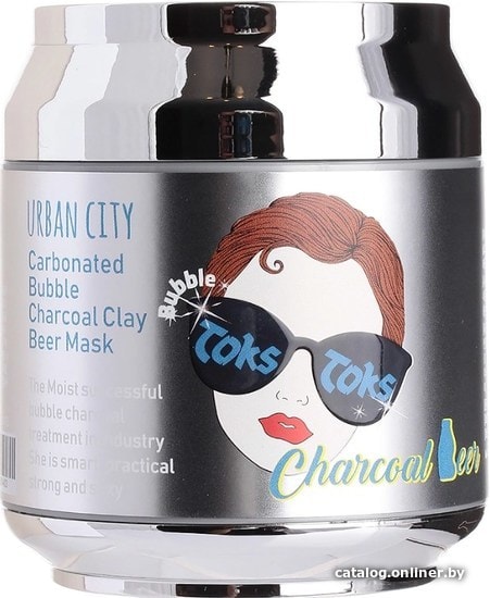 

Baviphat Маска Urban City Carbonated Charcoal Clay Beer Mask 90 г