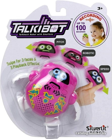 

Интерактивная игрушка Silverlit Робот Токибот 88535S-5 (розовый)