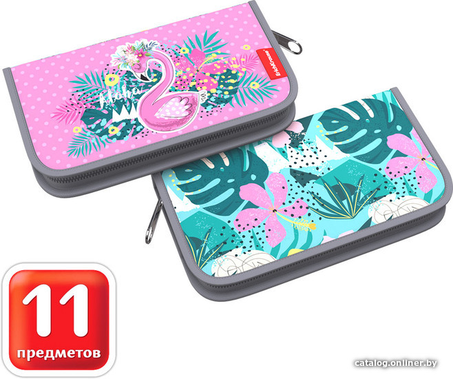 

Пенал Erich Krause Rose Flamingo 52534