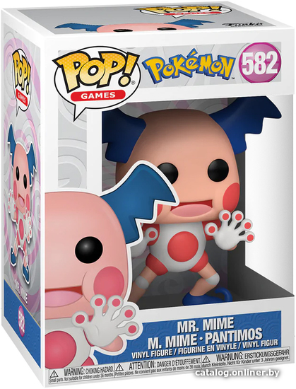 

Фигурка Funko POP! Games. Mr. Mime - Pokemon 63696